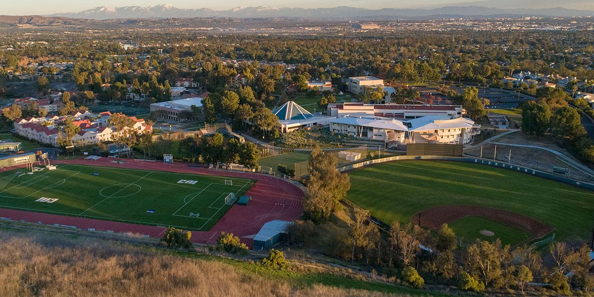 Aerial view of the CUI campus