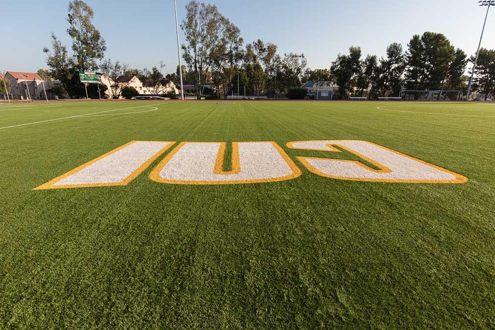 The field for soccer and lacrosse at Concordia