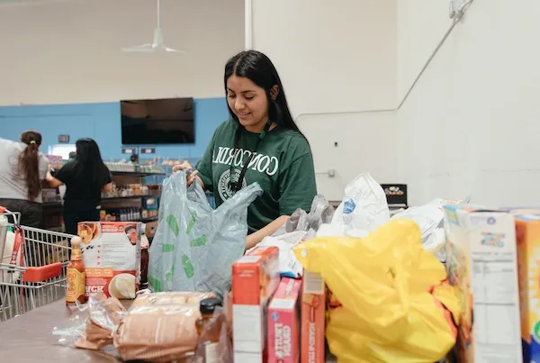 Evelyn Volunteering